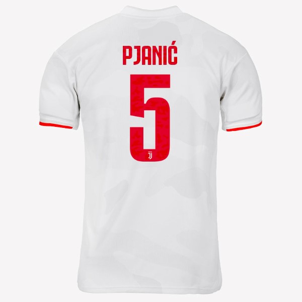Camiseta Juventus NO.5 Pjanic 2ª Kit 2019 2020 Gris Blanco